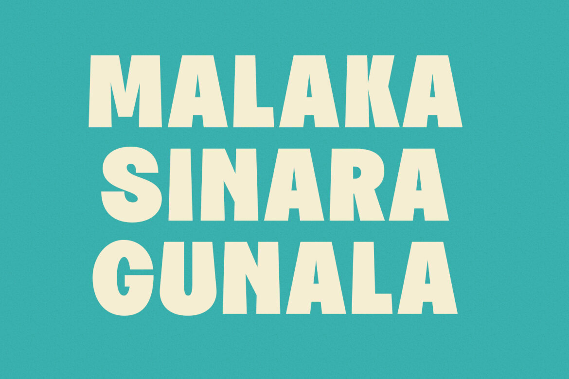 Nutre FREE Display Font - view 3