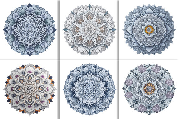 Floral Mandala FREE Designs