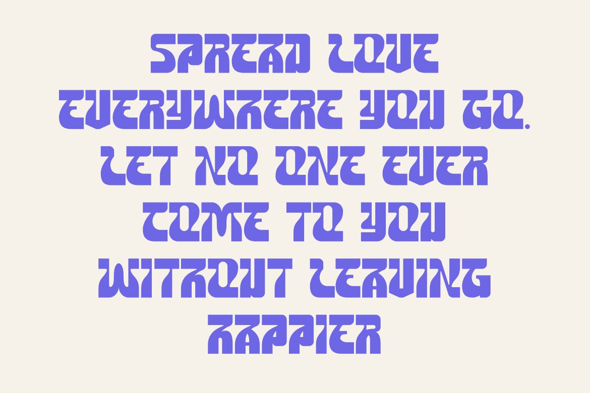 Sky Rocket - Free Display Font - view 5
