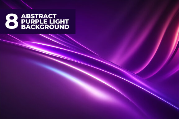 8 Abstract Purple Light FREE Stock Images
