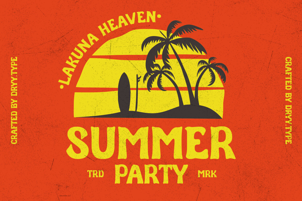 Lakuna - Vintage FREE Font - view 6