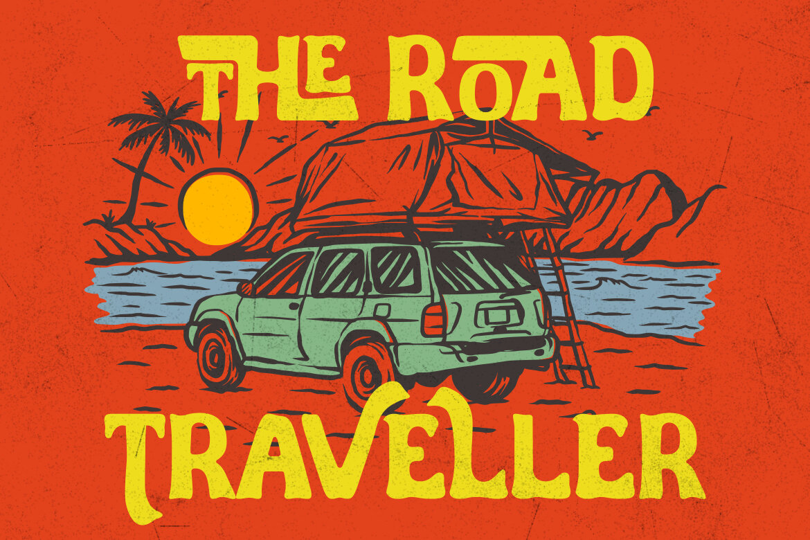 Lakuna - Vintage FREE Font - view 8