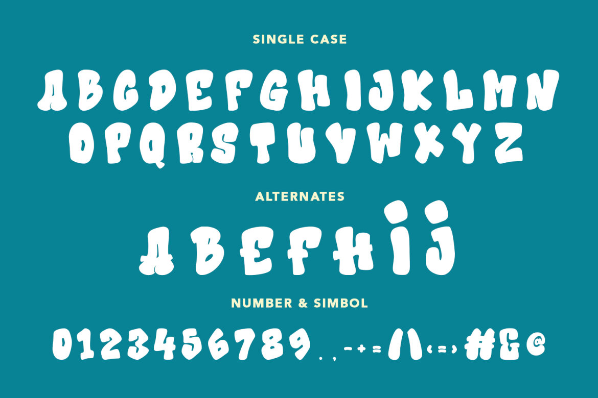 Celly Jelly Playfull FREE Font - view 6