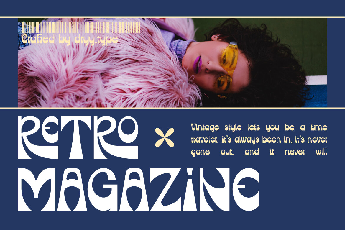 Antique - FREE Retro Display Font - view 7