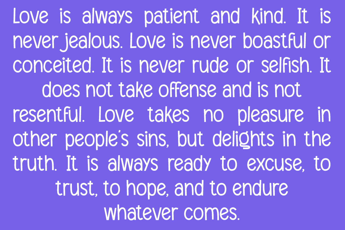 Skinny Love - Cute FREE Font - view 6