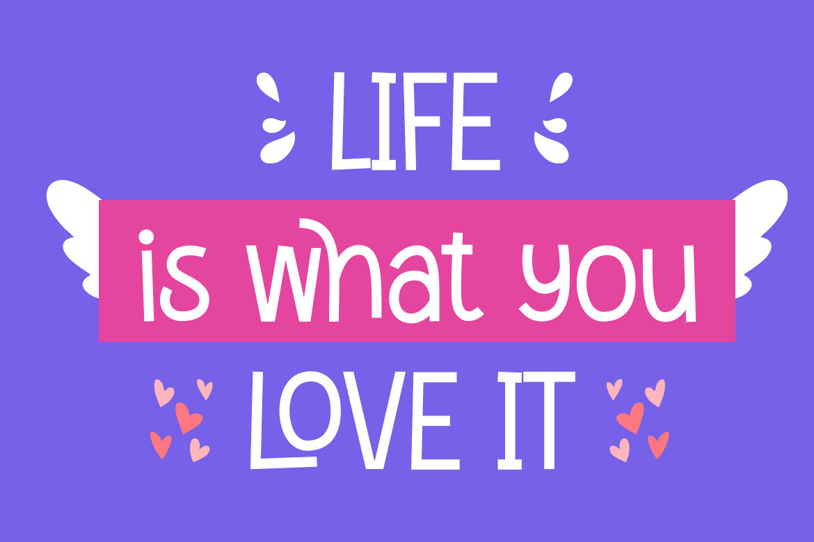 Skinny Love - Cute FREE Font - view 3