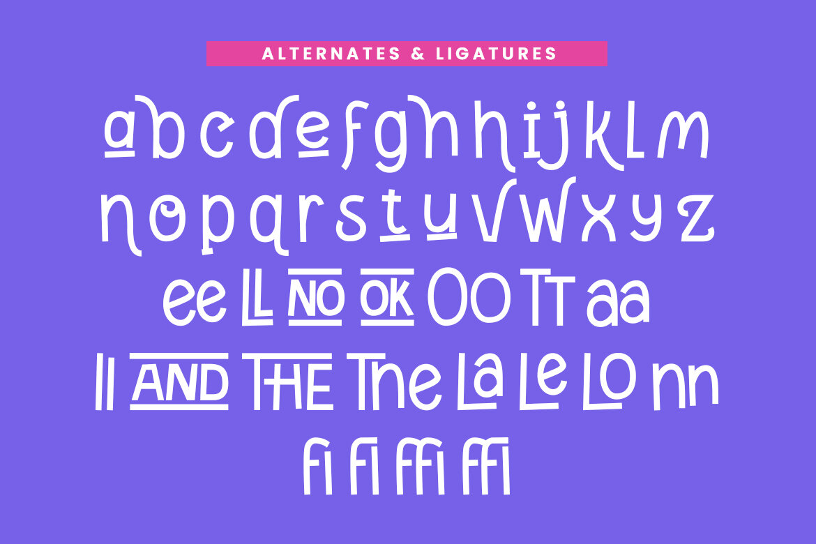 Skinny Love - Cute FREE Font - view 8