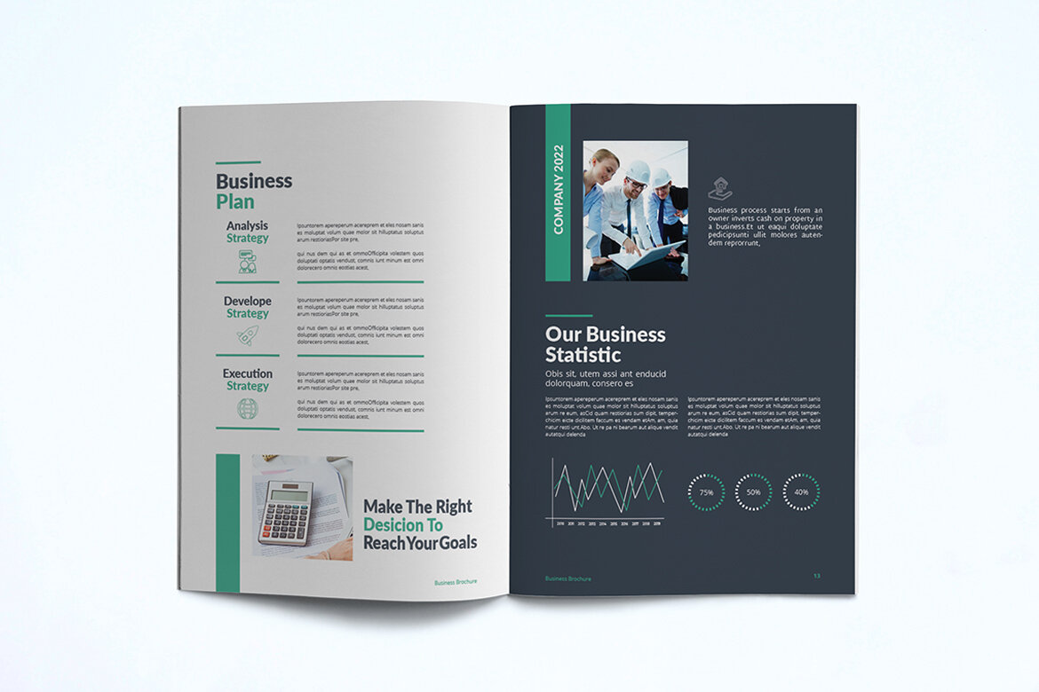 Company Profile FREE Template - view 8