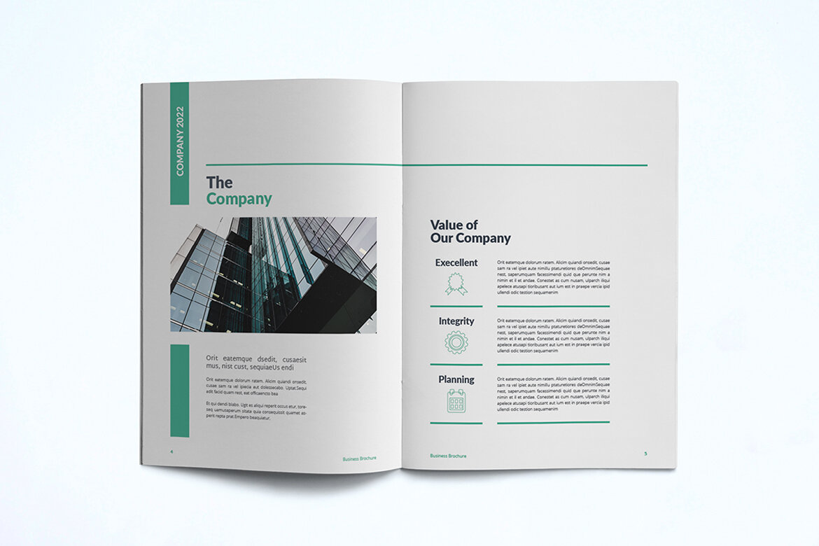 Company Profile FREE Template - view 4