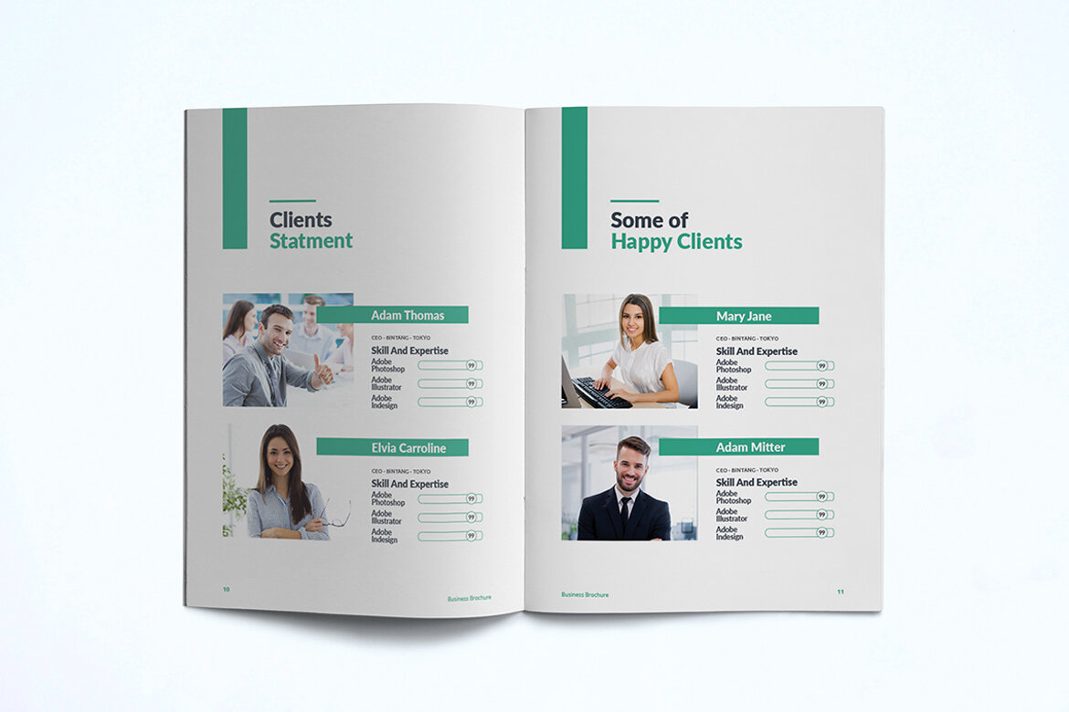 Company Profile FREE Template - view 7