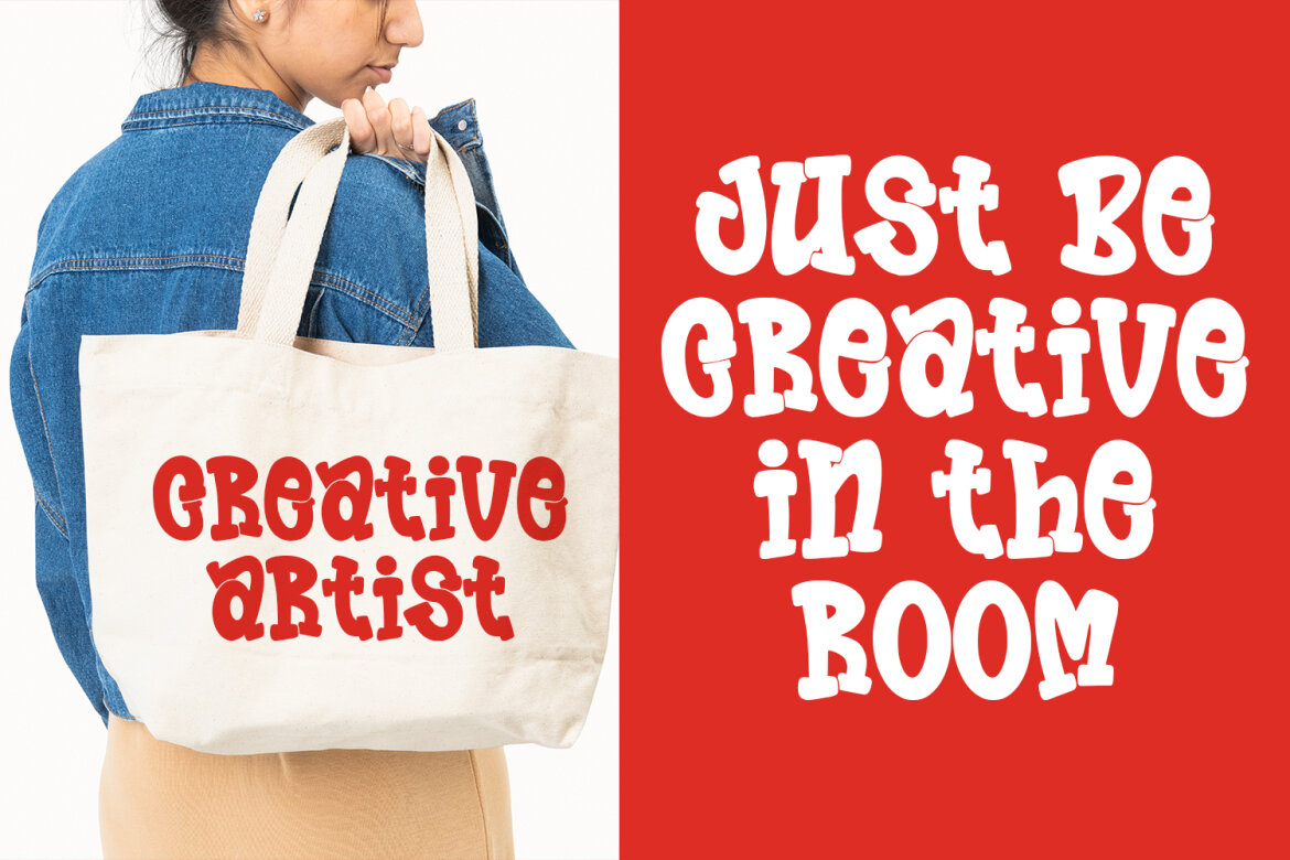 Rib Cawmy Playful FREE Font - view 5