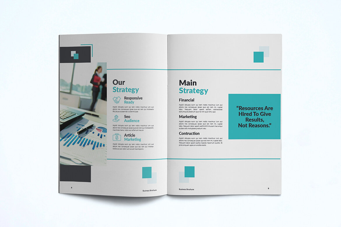 Company Profile FREE Template - view 6