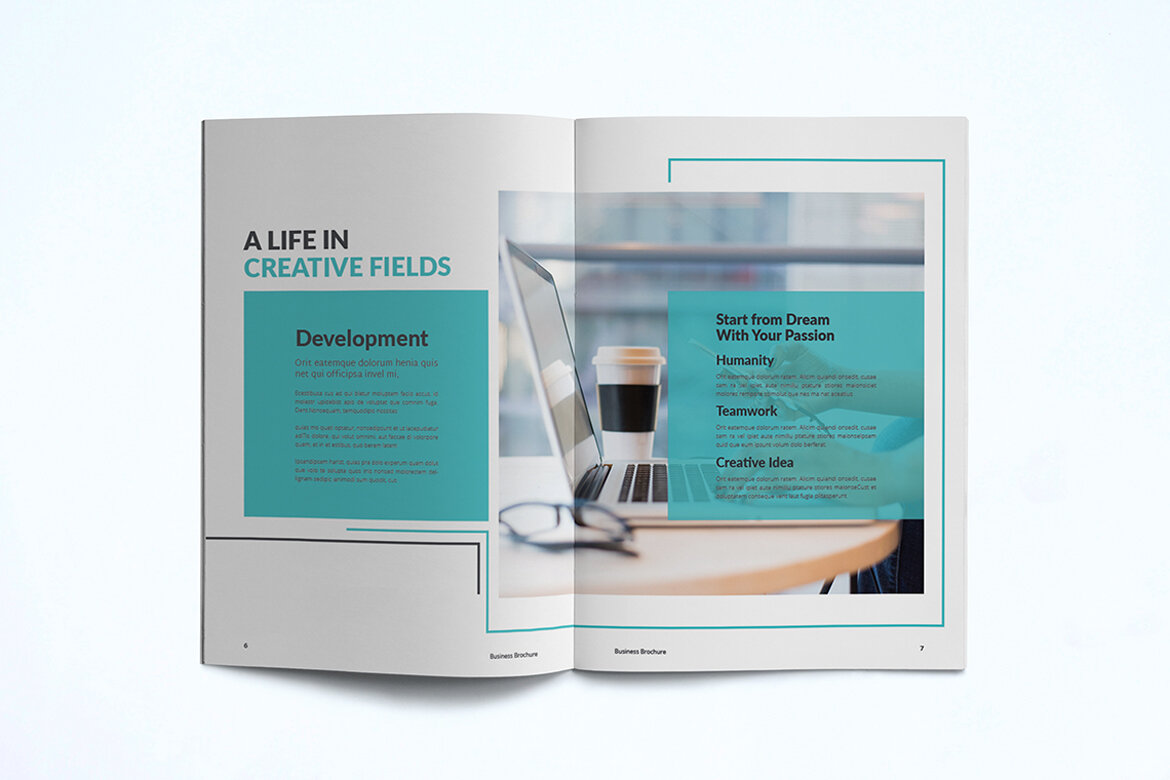 Company Profile FREE Template - view 5