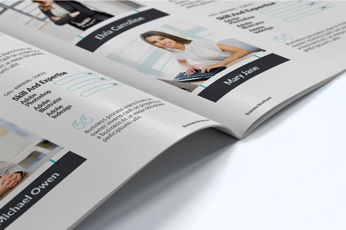 Company Profile FREE Template - view 8