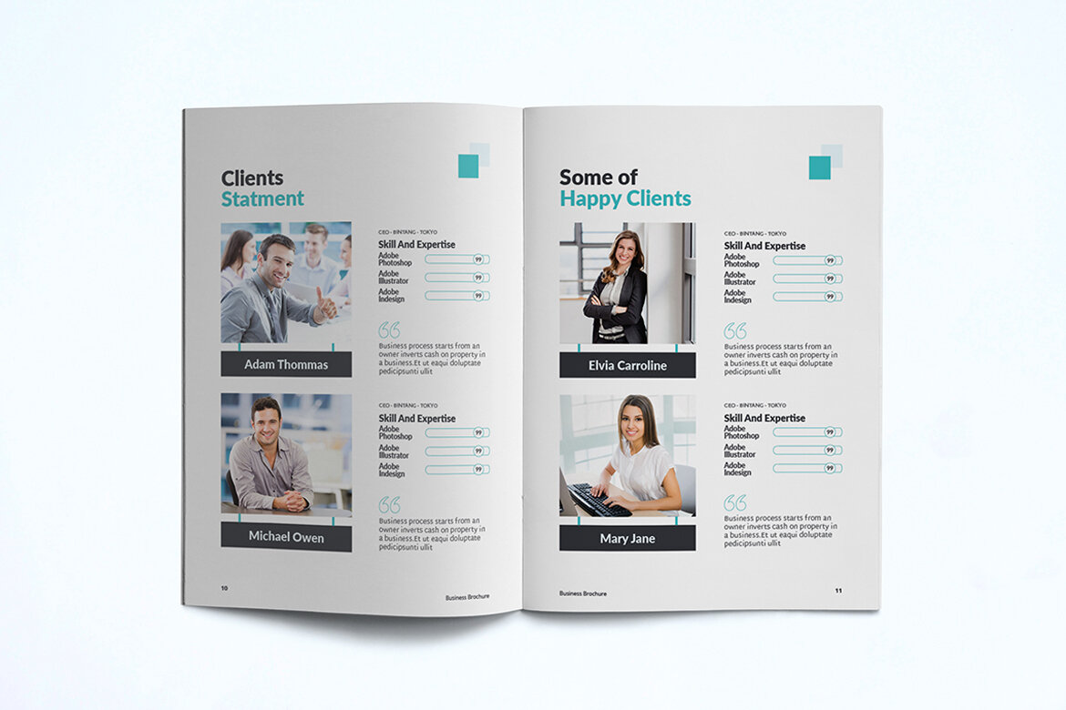 Company Profile FREE Template - view 7