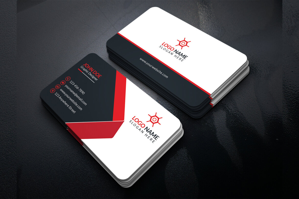 FREE Business Card Template - view 4