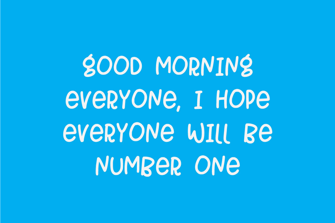 HAPPYLINE Free Font alt