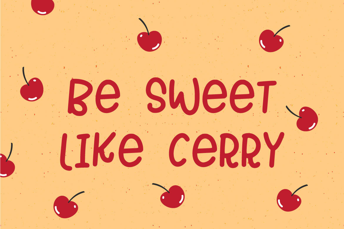 HAPPYLINE Free Font - view 3