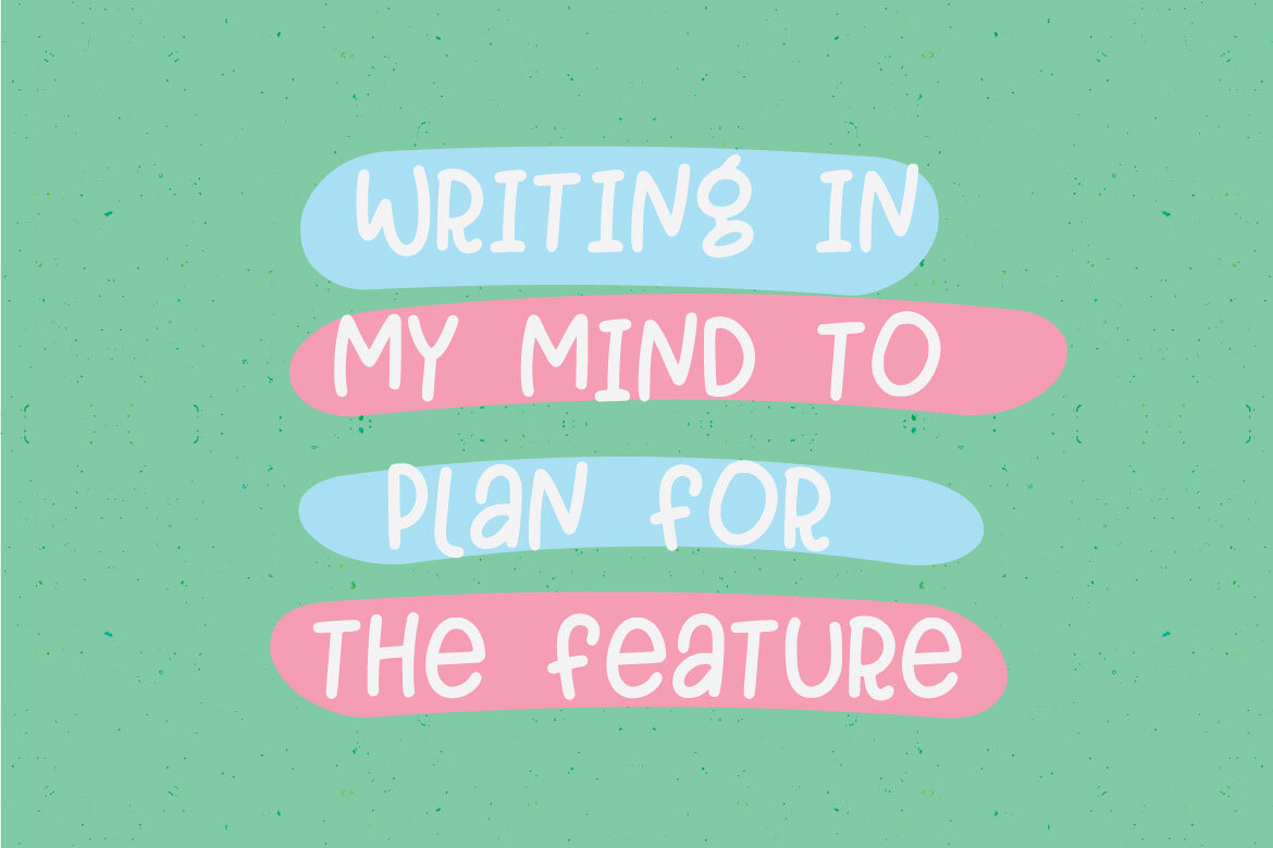 HAPPYLINE Free Font - view 4