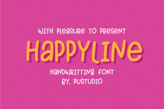 HAPPYLINE Free Font
