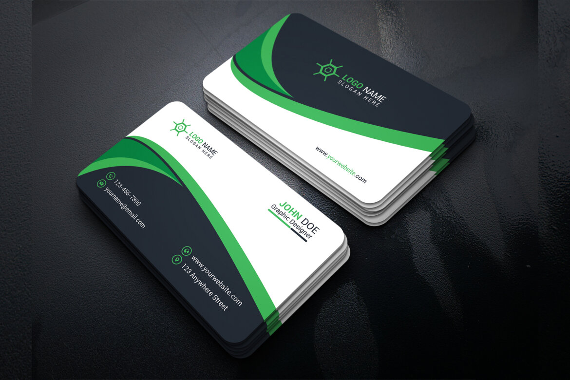 FREE Business Card Template - view 4