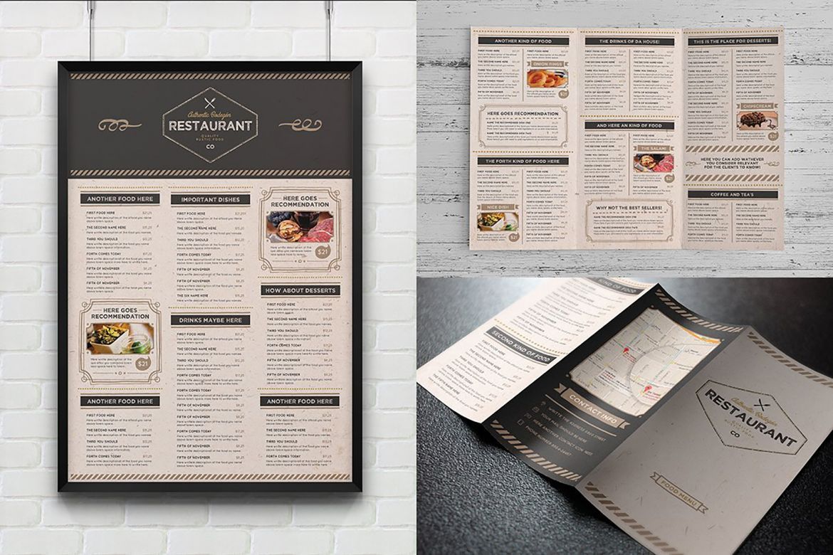 The Rustic Menu Template - view 11