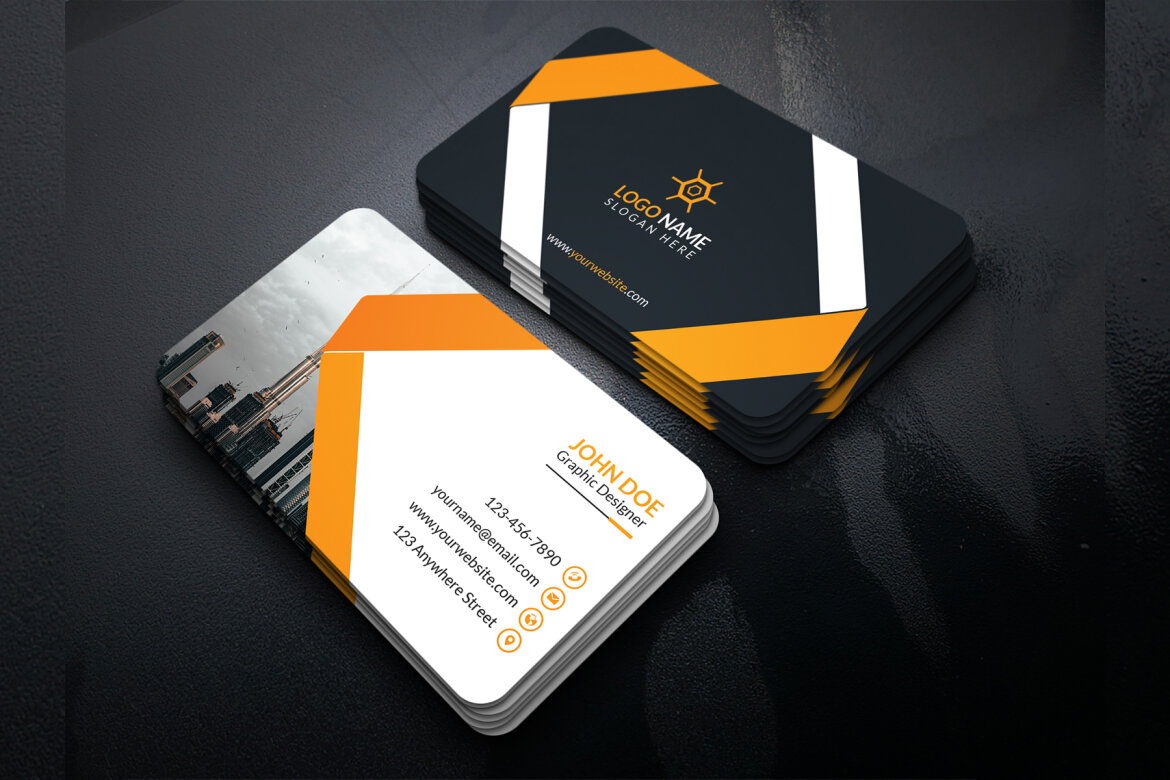 FREE Business Card Design Template - view 5