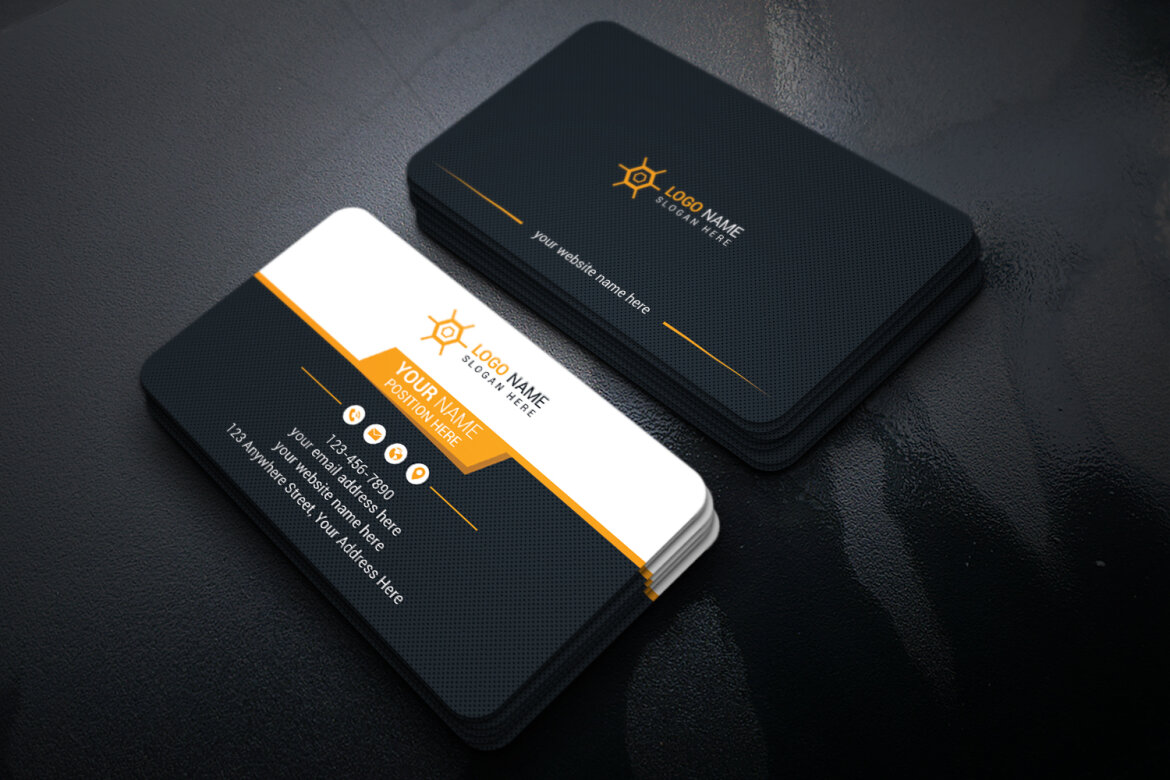 FREE Business Card Design Template - view 3