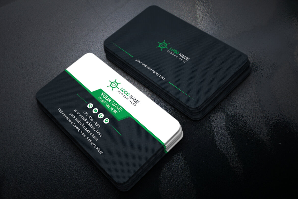 FREE Business Card Design Template - view 4