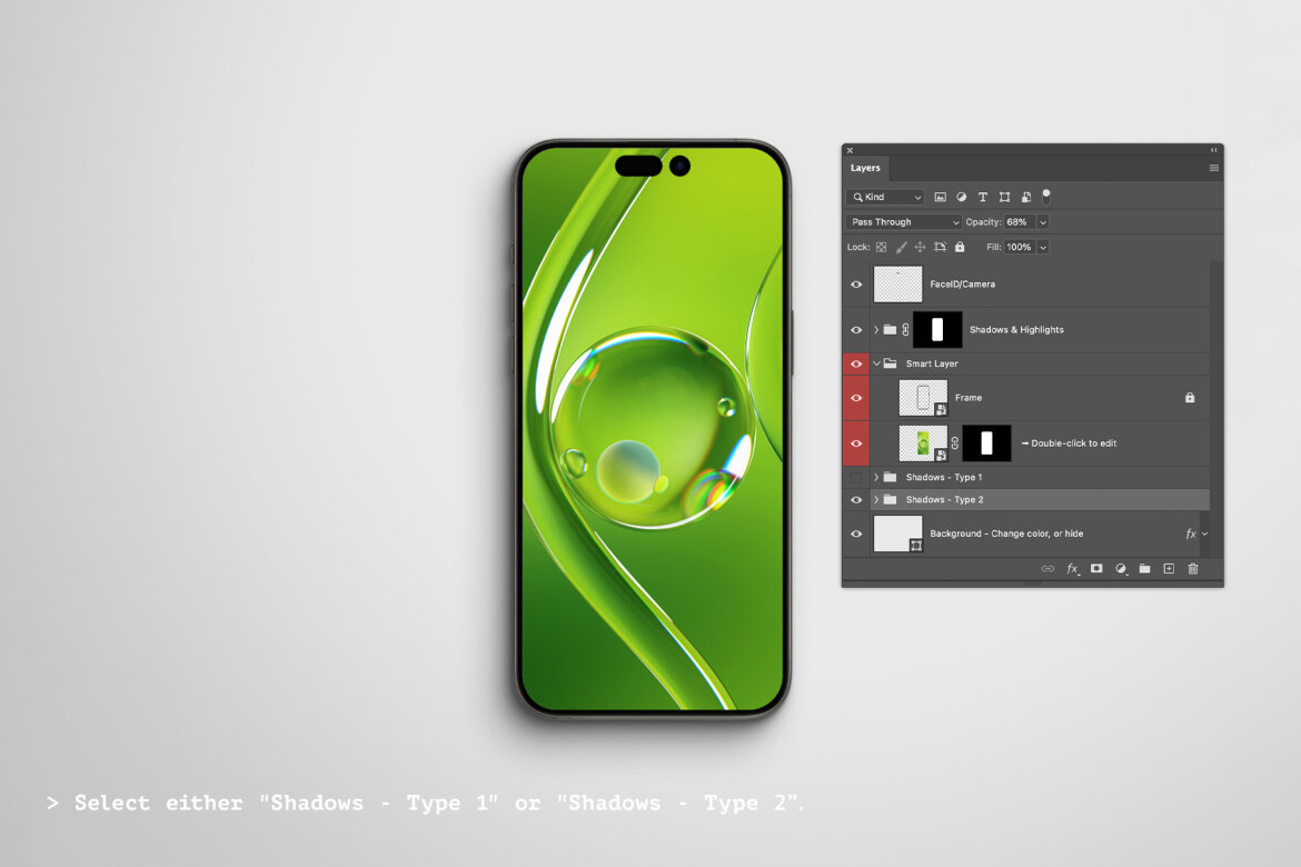 iPhone 15 Pro FREE Mockup - view 4