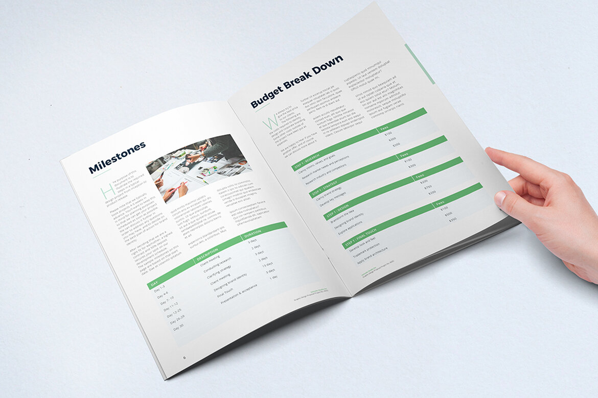 FREE Project Proposal Template - view 9