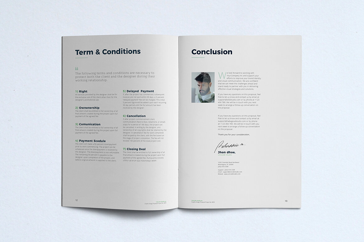 FREE Project Proposal Template - view 14