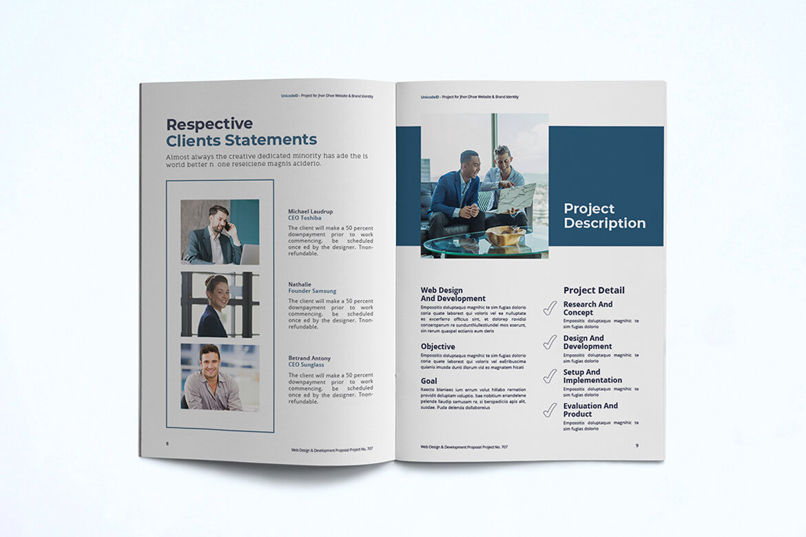 Free Proposal Template - view 6