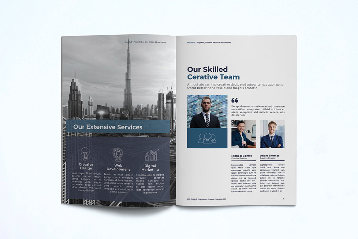 Free Proposal Template - view 4