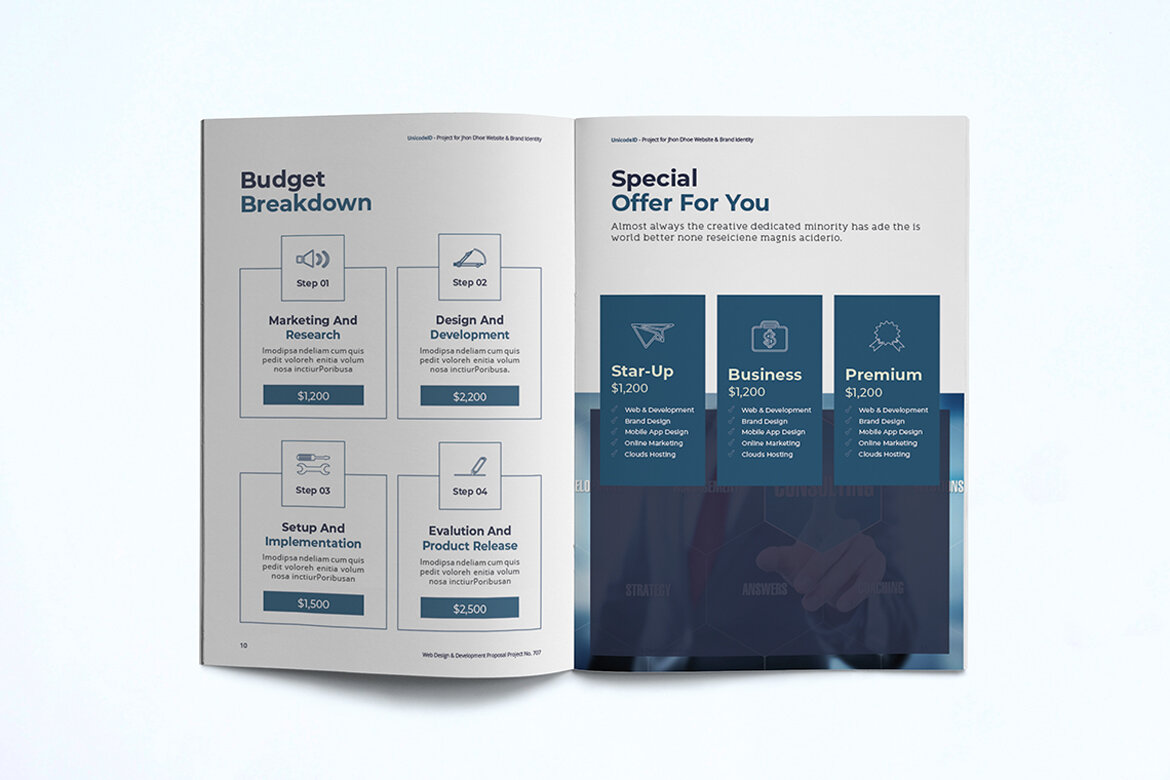 Free Proposal Template - view 7