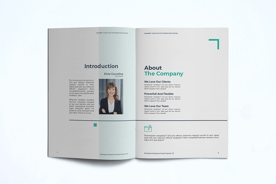 Free Proposal Template - view 3