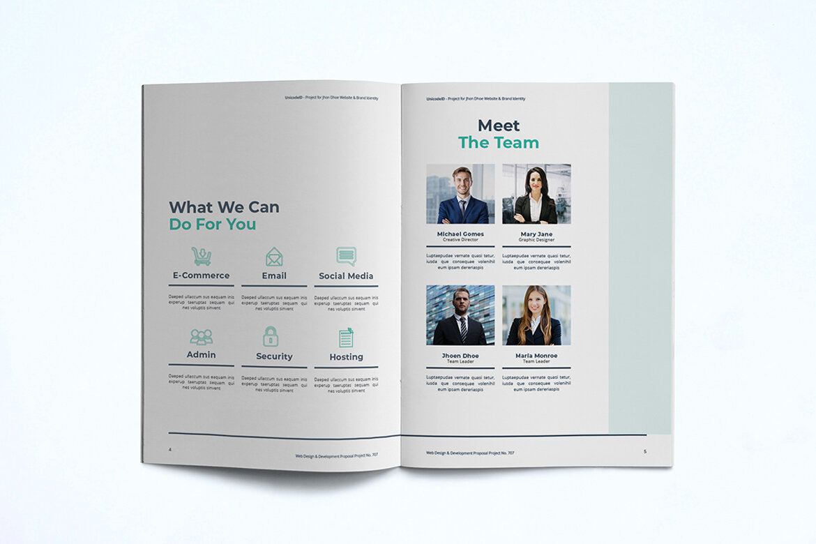 Free Proposal Template - view 4