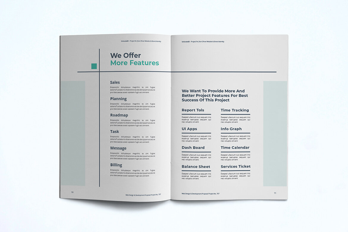 Free Proposal Template - view 7