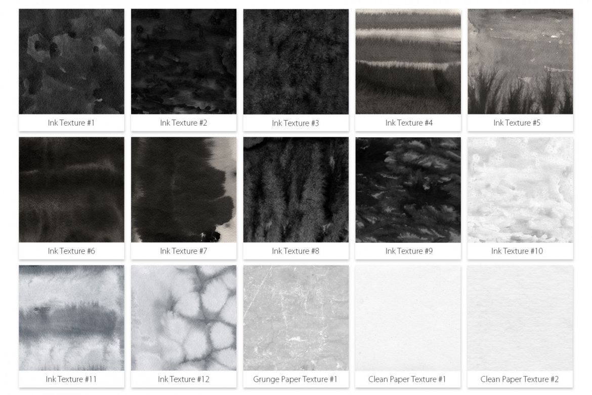 Free Inktober 2019 Photoshop Brushes - view 7