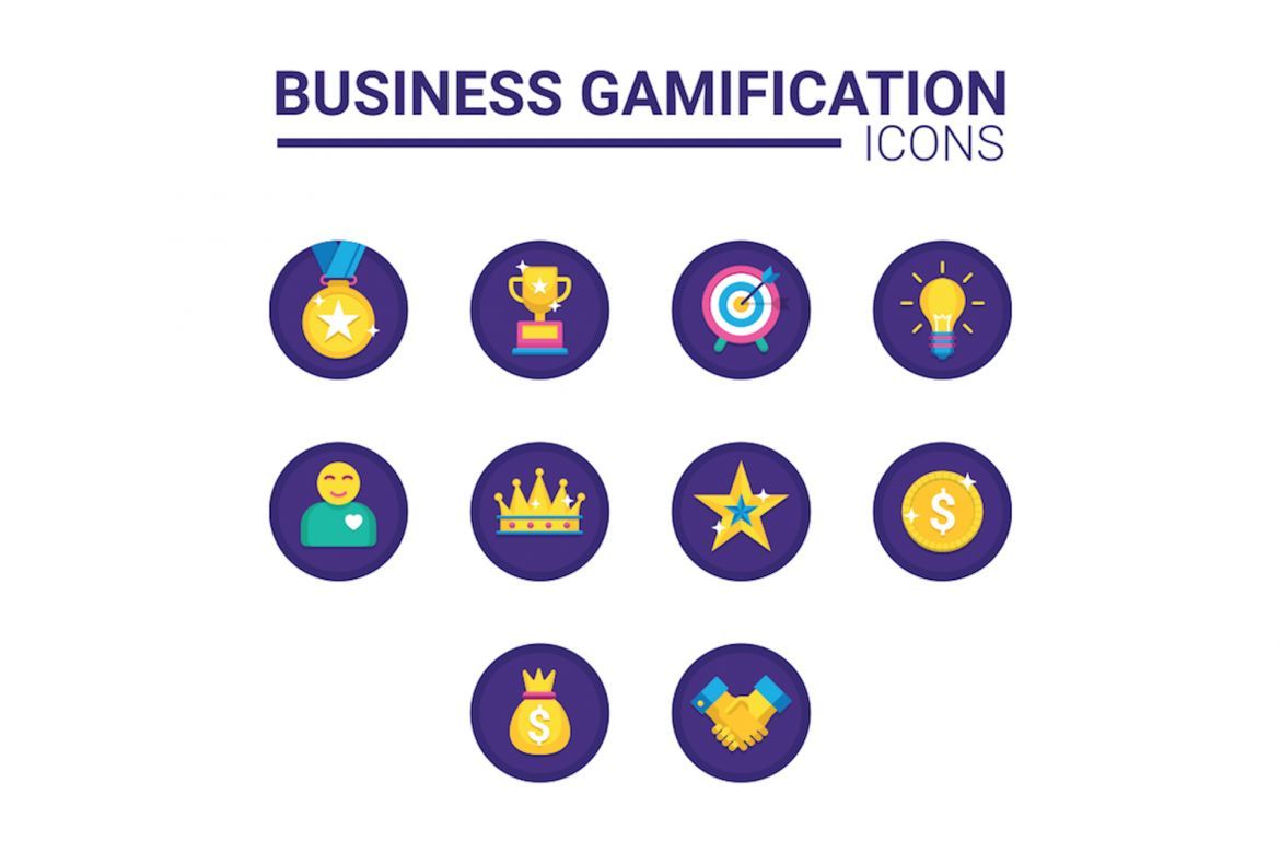 60 Gamification Icons | Orchid alternate