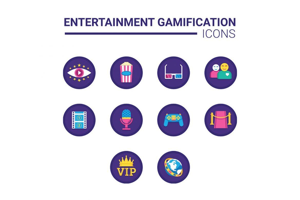 60 Gamification Icons | Orchid - view 4