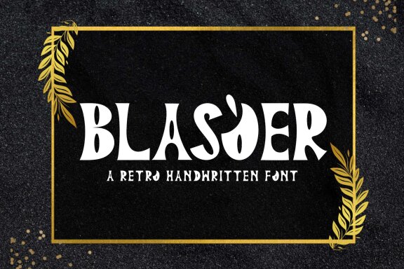Blasqer FREE Font