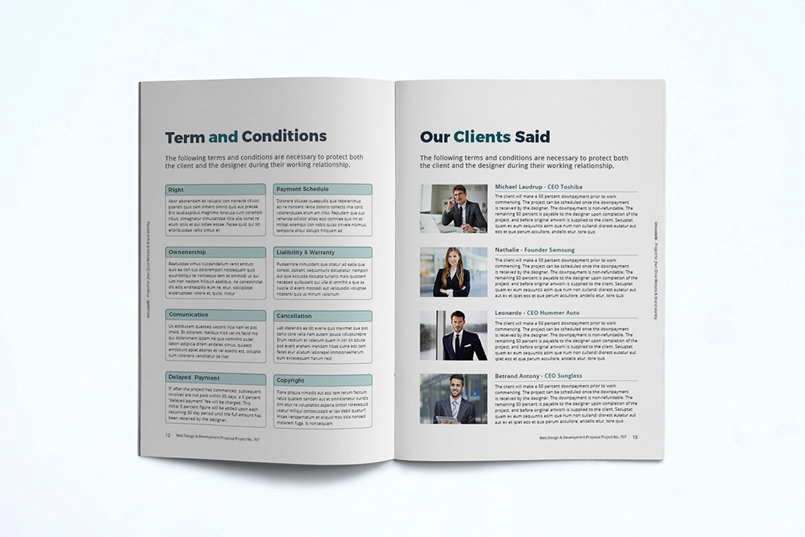 Proposal Free Template - view 10