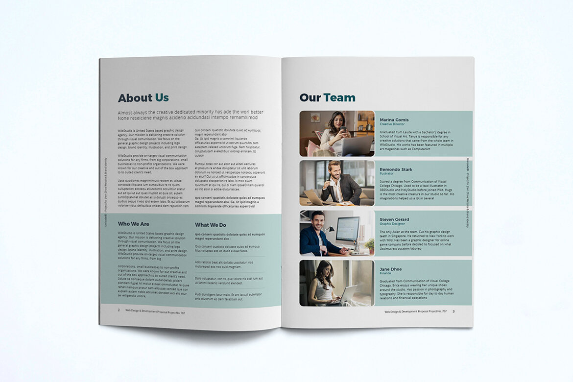 Proposal Free Template - view 3