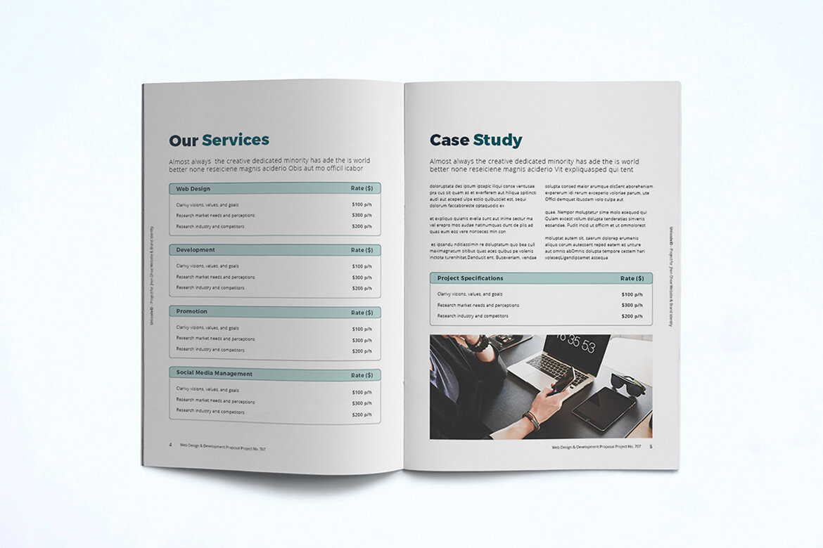 Proposal Free Template - view 4