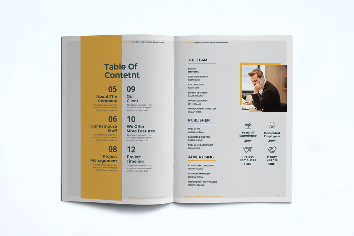 Free Proposal Template - view 3