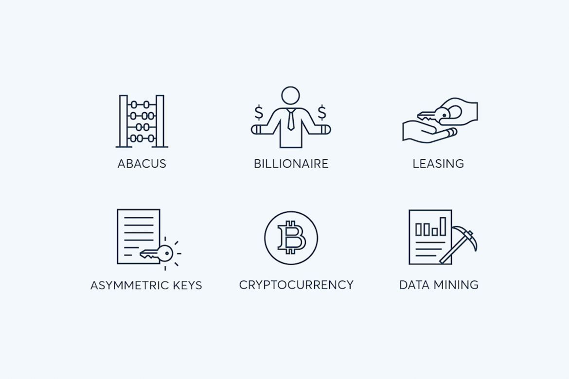 78 Fintech Line Icons alternate