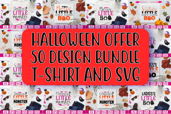 FREE Halloween Quotes T-shirt Bundle
