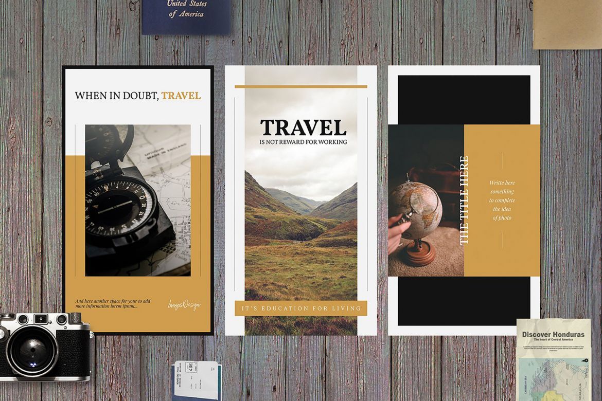 Travel Social Media Templates - view 4