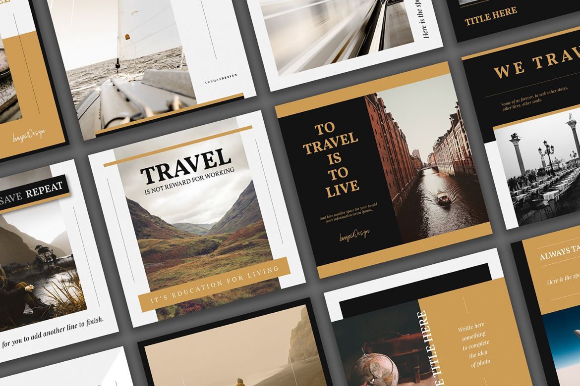 Travel Social Media Templates - view 10